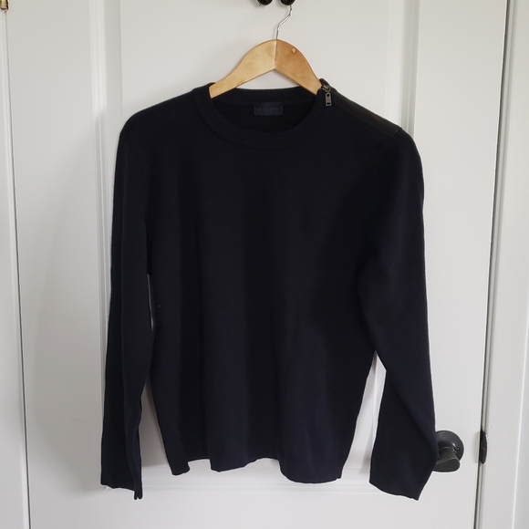 Lanvin Other - LANVIN 100% Merino Wool Zippered Sweater